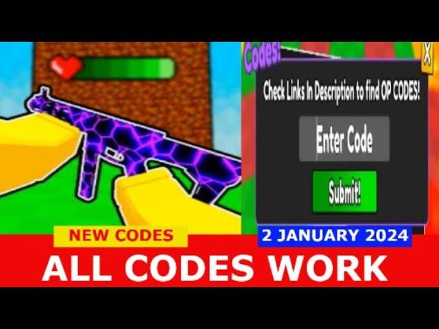 *NEW UPDATE CODES* [Happy New Year] Shoot Wall Simulator ROBLOX | ALL CODES | JANUARY 2, 2024