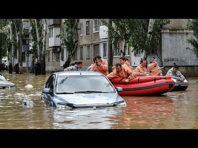 Последствия потопа в Ялте