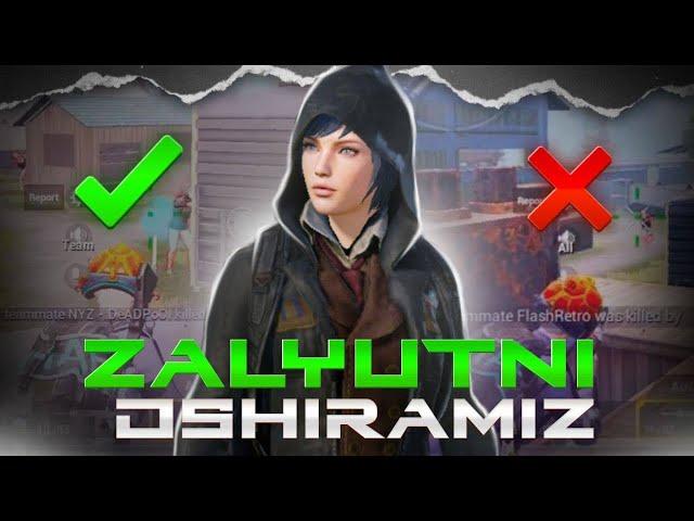 ENDI FAQAT HEADSHOT BERAMIZ : ZALYUTNI OSHIRAMIZ : КАК УЛУЧШИТЬ ЗАЛЕТ? 🪖