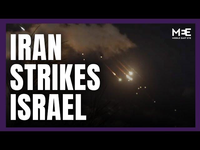 Iran launches "extensive" attack on Israel, Israel vows there will be repercussions