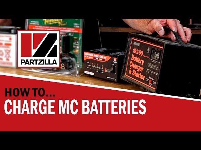 How to Charge a Motorcycle Battery | Motorcycle Battery Types  | Partzilla.com