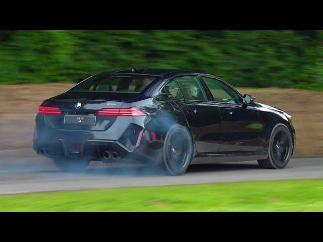 2025 BMW M5 G90 Hybrid - Trying Burnouts, Accelerations & Exhaust Sounds!