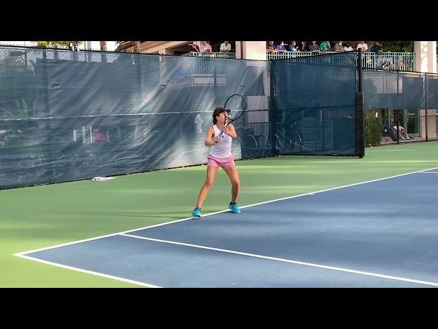 Iva Jovic  2021Junior Orange Bowl G14s Final