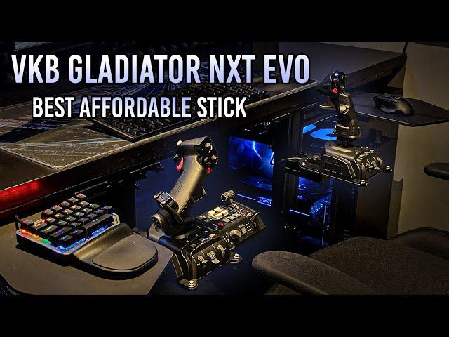 The BEST Affordable HOTAS Dual Joystick | VKB Gladiator NXT EVO