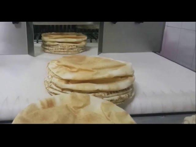 Stacker Machine For Pita Bread