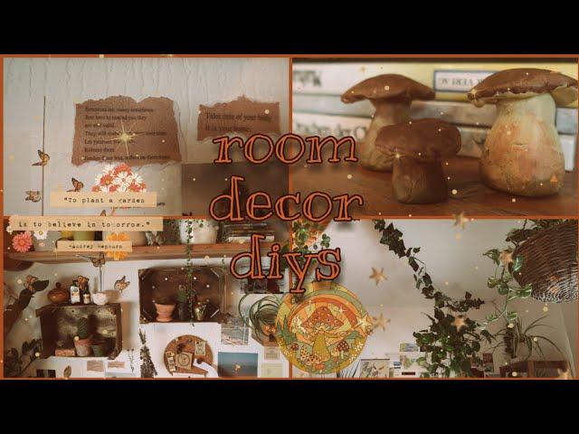 room decor diys (hippie, boho, cottagecore and vintage) +Mapiful!