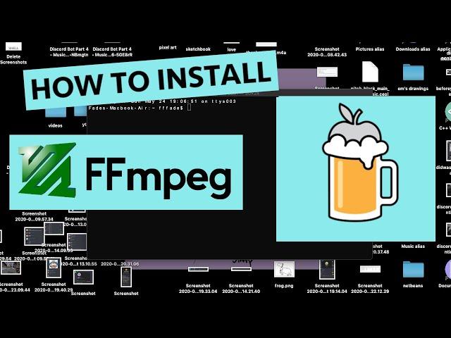 How To Install FFmpeg on Mac OS X (using Homebrew)