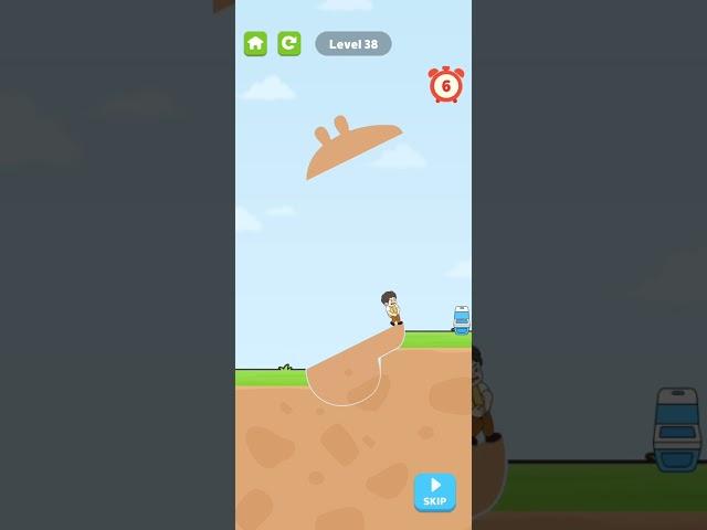 slice to save man level 38#slicetosave #game #walkthrough  #slicetosavegame #funny #shorts