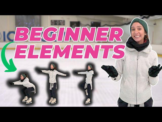 Elements From Learn To Skate Classes - Adult Level 1 - 3 | Figure Skating