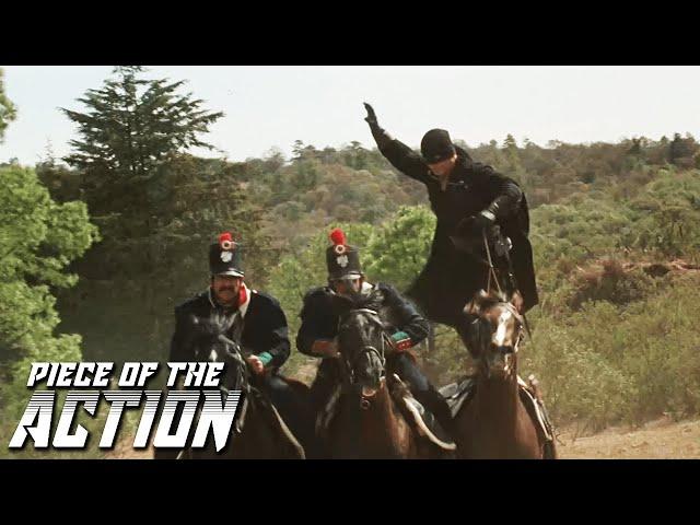 Horse Chase Scene | The Mask Of Zorro