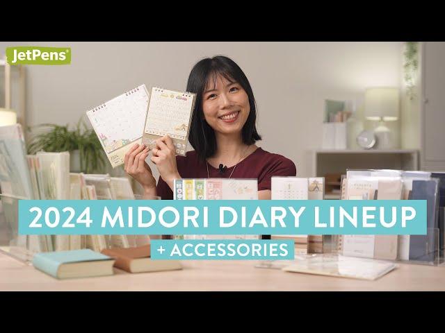 2024 Midori Diary Lineup + Accessories 