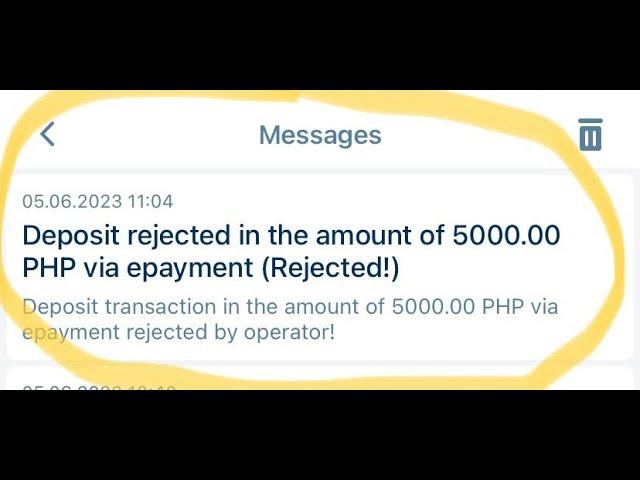 1xbet Rejected Deposit | solve problem via costumer support |