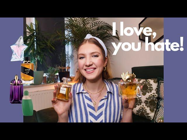 LOVE / HATE PERFUME | MOST POLARIZING FRAGRANCES I LOVE! | MissPotocky