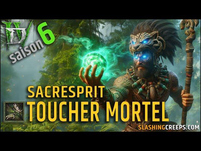 Build Sacresprit Toucher Mortel T4 Diablo 4 Saison 6, le build poison pour farm en tourment 4 !