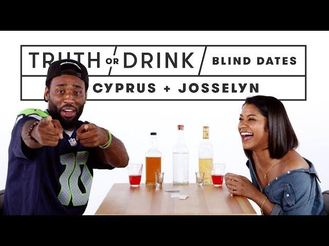 Blind Dates Play Truth or Drink (Cyprus & Josselyn) | Truth or Drink | Cut