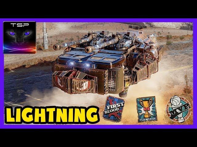 Crossout #489 ► Lightning - Ultimate Dual Typhoon + Echo Cab CLAN WARS Hover Build