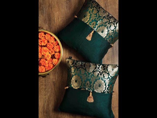 DIY Throw pillow cushion cover designs #shorts #cushioncover #cushion