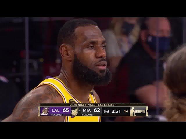 LeBron James Full Play | Lakers vs Heat 2019-20 Finals Game 4 | Smart Highlights