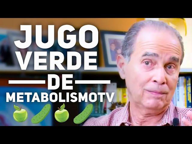 Jugo verde de MetabolismoTV  en VIVO con Frank Suárez