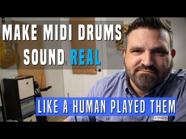 Pro Tools Tutorial: How To Make Midi Drums Sound Real | The Human Factor