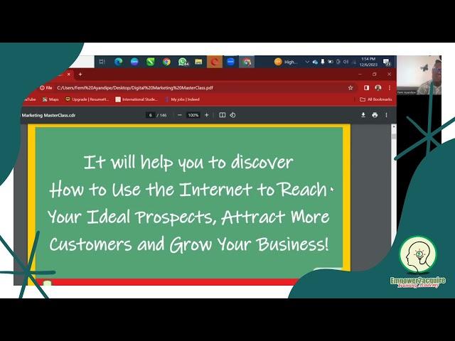 Introduction to Digital Marketing MasterClass
