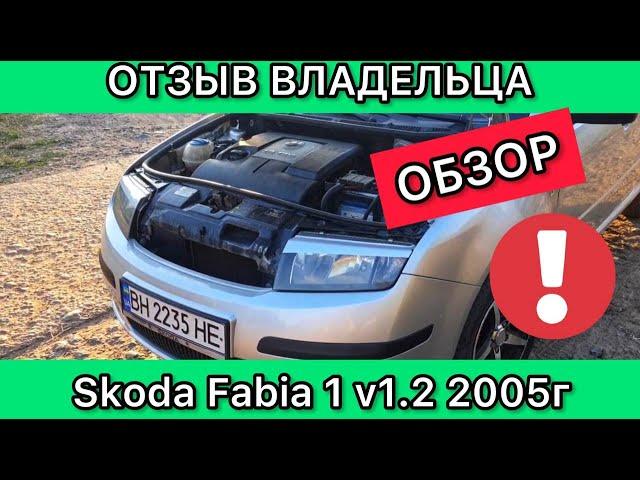 Обзор Skoda Fabia 1 1.2 обьем проблемы авто - Отзыв владельца Шкода Фабия 1 механика