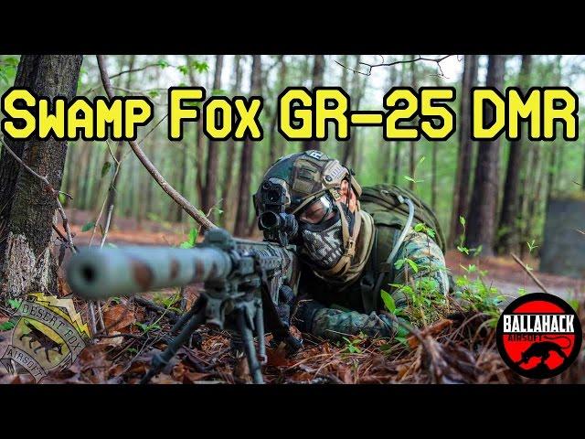 Swamp Fox at Ballahack Airsoft with Novritsch (G&G GR25 DMR)