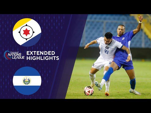 Bonaire vs. El Salvador: Extended Highlights | CONCACAF Nations League