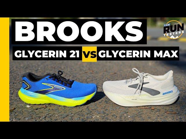 Brooks Glycerin Max vs Glycerin 21: Big new Brooks max cushioned shoes compared