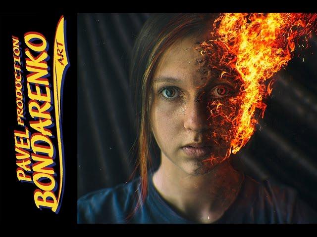 FireGirl | Speed art by Pavel Bondarenko