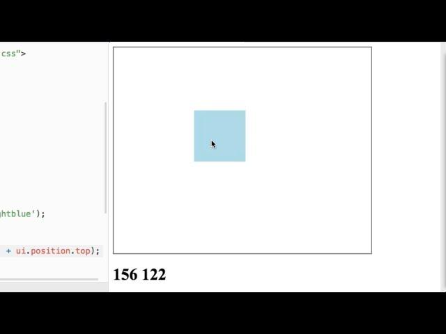 Jquery UI : [ Draggable ] Make Any HTML Element Draggable.