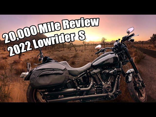 2022 Harley Davidson Lowrider S 117 20000 mile review