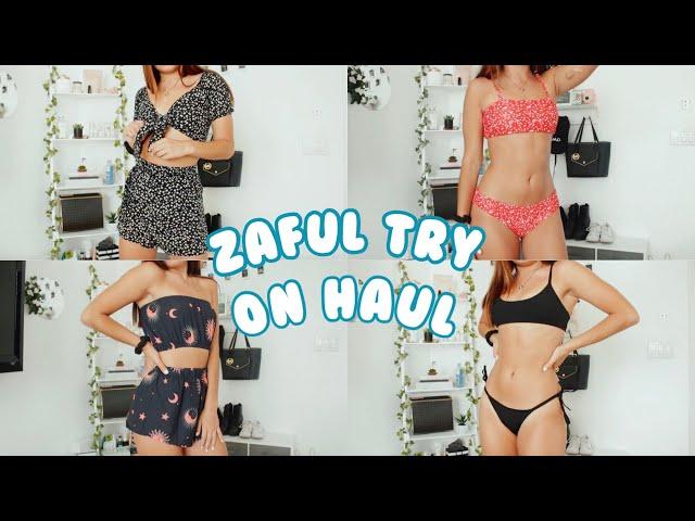 Zaful Summer Clothing Try On Haul 2019