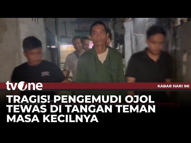 Seorang Satpam Tega Bunuh Teman Masa Kecilnya, Ini Motifnya | Kabar Hari Ini tvOne