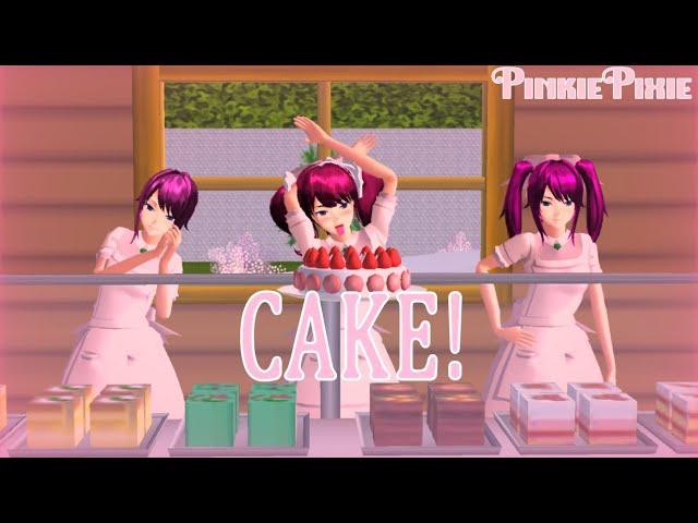 CAKE! (Sakura School Simulator) Music Video | Pinkie Pixie (13+)