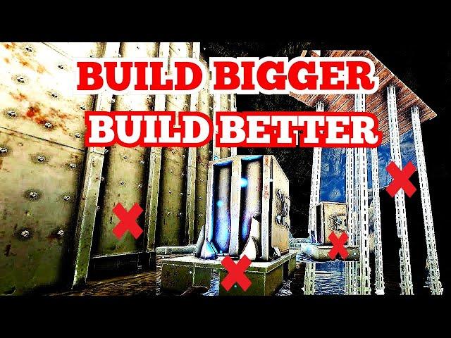 ARK 4 TOP TIPS | Ark pvp | build the unraidable base | ARK SURVIVAL EVOLVED