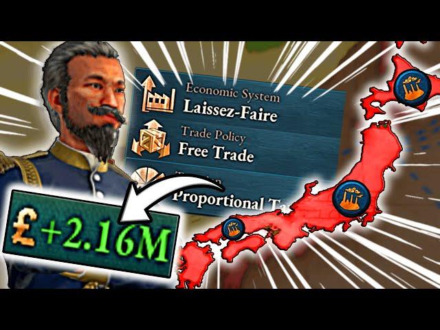 EARLY MEGA INDUSTRY as PLAYING TALL JAPAN in Victoria 3 1.8