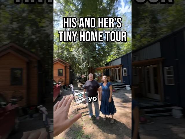 His and hers tiny homes tour