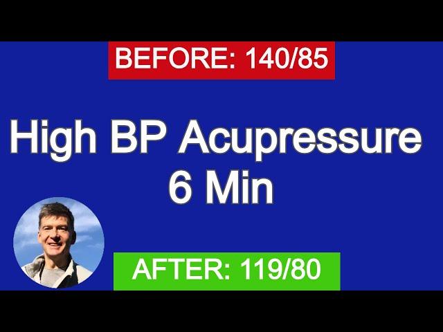 Acupressure for high blood pressure | Pressure points for high blood pressure |6 Min