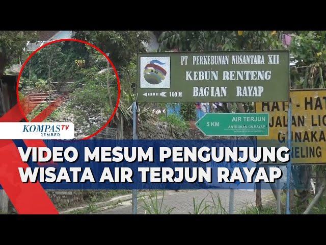 Video Mesum Pengunjung Wisata Air Terjun Rayap Viral di Media Sosial