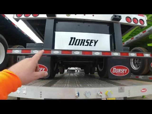 #752 Finishing Touches on the New Dorsey Trailer The Life of an Owner Operator Flatbed Truck Driver