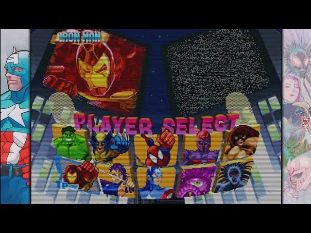 Marvel Super Heroes - Iron Man | Arcade Playthrough