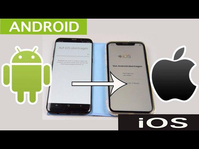Android Daten auf iOS iPhone  übertragen.