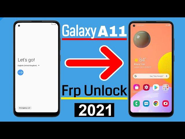 Samsung A11 Bypass Google Account Lock/Reset Frp 2021 Without Pin Sim/Fix App Not Install Android 10