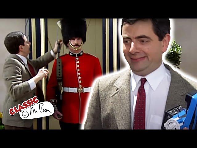 Bean with the Royal Guard | Mr Bean Funny Clips | Classic Mr Bean