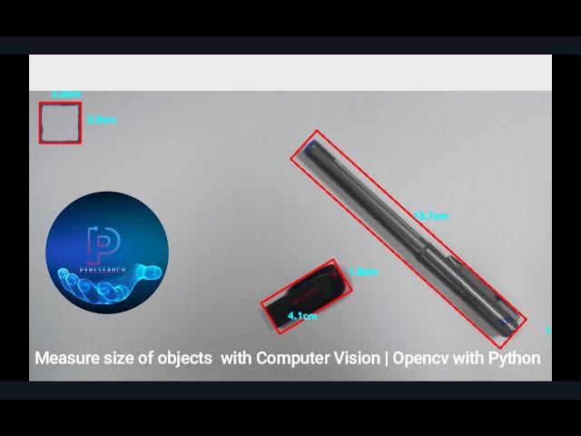 Measure size of objects with image | Computer Vision | Opencv with Python | Pyresearch