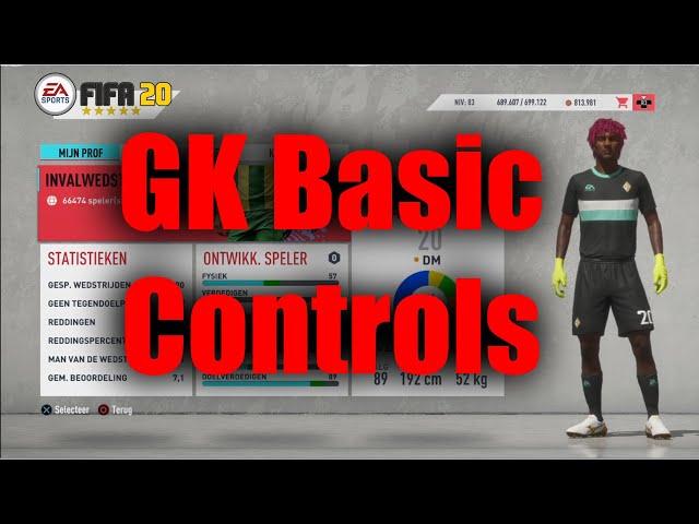 Pro Clubs GK Tutorial #1 Basic Controls