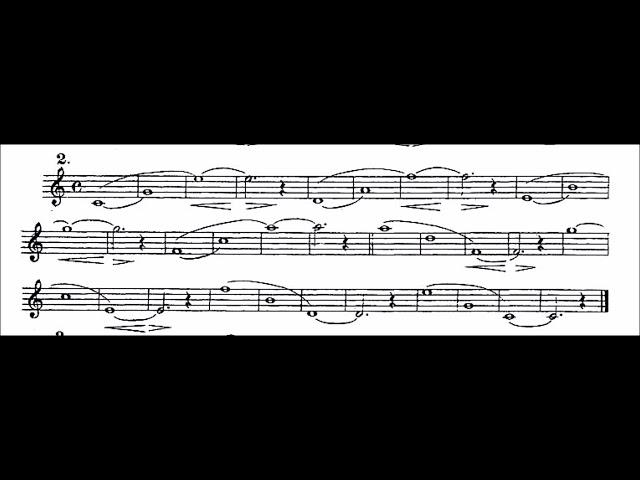 August W. Johanson - RUSSIAN Method for Trumpet - Long Notes 2 (youtube trumpet)