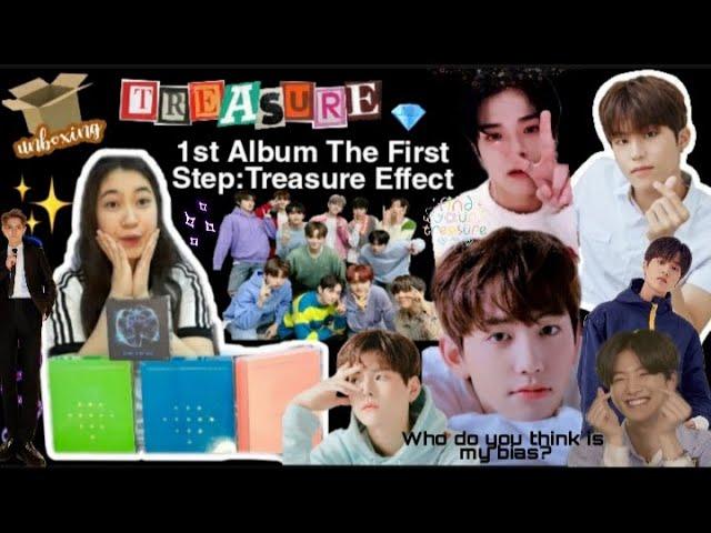 (eng sub) TREASURE 1st Album The First Step: Treasure Effect + Kit 《UNBOXING》