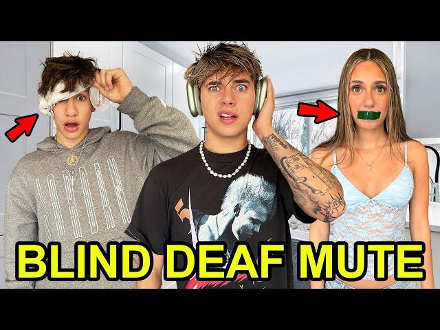 BLIND DEAF MUTE BAKING CHALLENGE! (ft.Nidal Wonder)